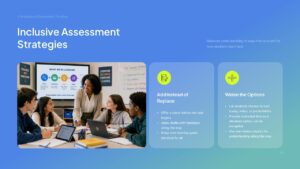 inclusive assessment strategies ppt slide