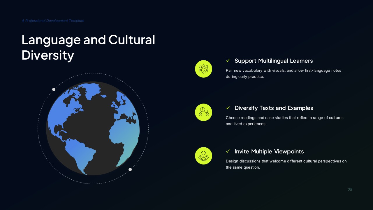 language and cultural diversity ppt slide