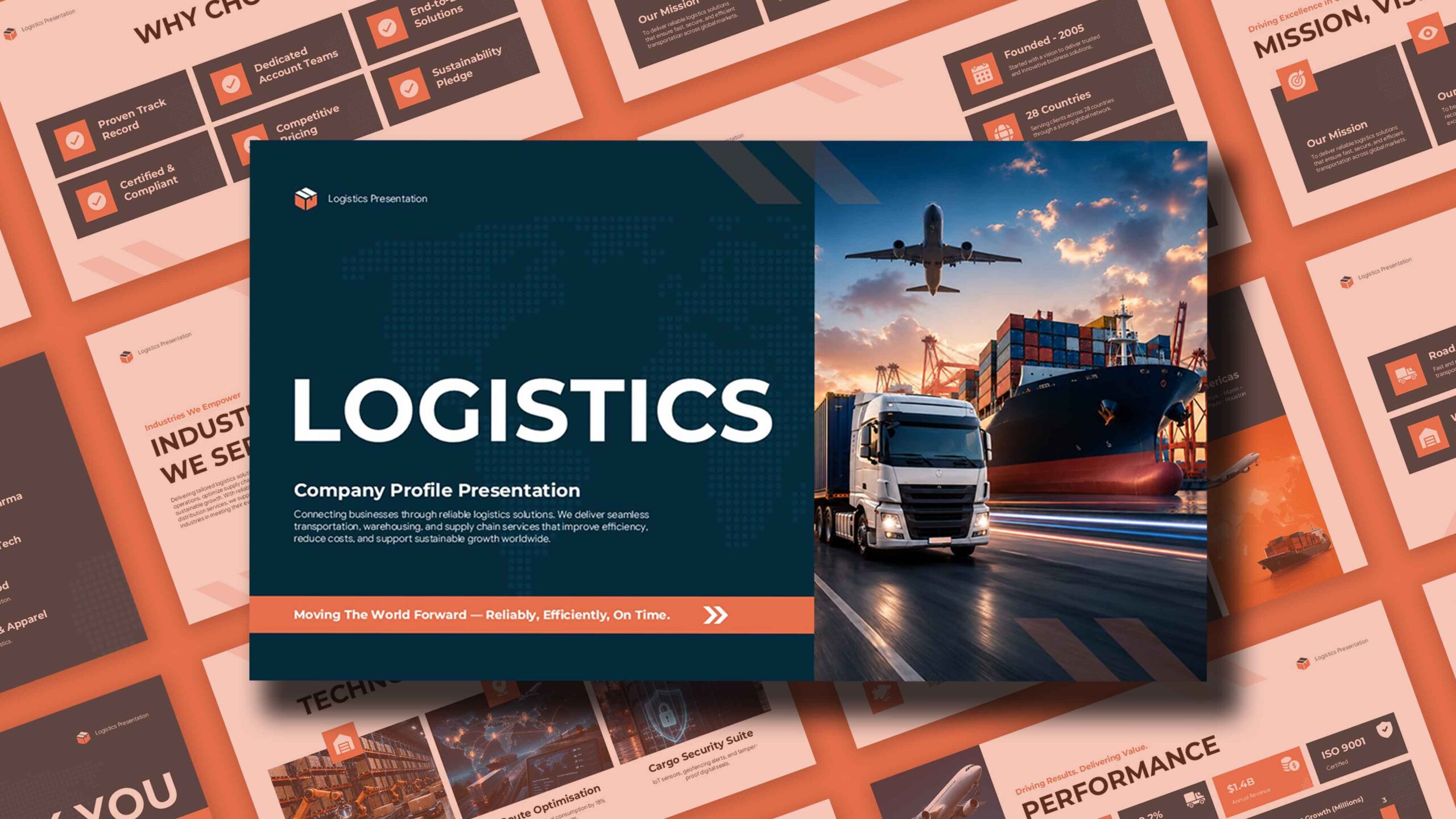 logistics company profile presentation