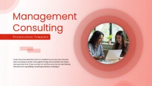 management consulting powerpoint template