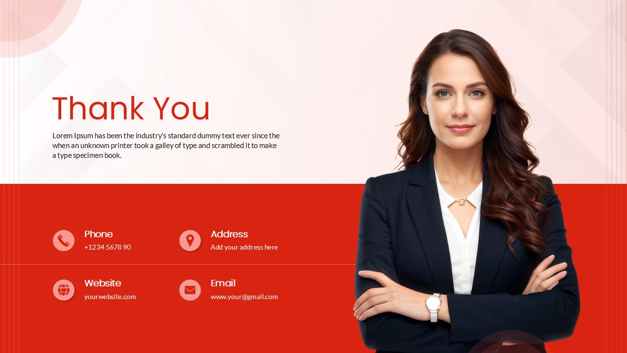 management consulting thank you template