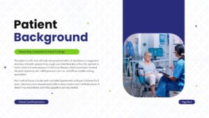 medical case presentation patient background slide
