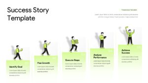 personal success story ppt template