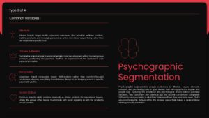 psychographic segmentation marketing powerpoint slide