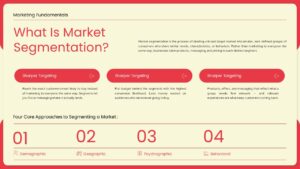 what is market segmentation ppt slide