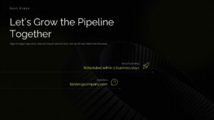 Lets grow the pipeline together template